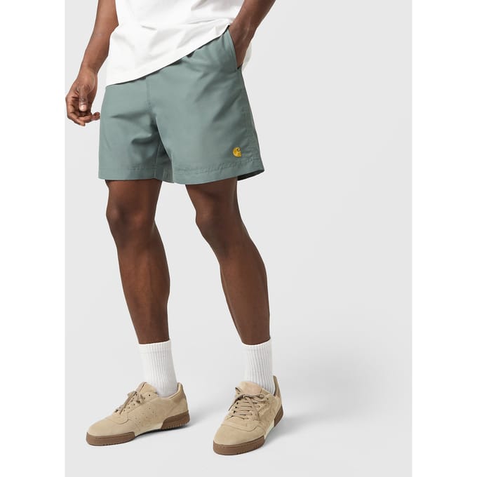 regular fit zwembroek met logostitching model 'Chase'