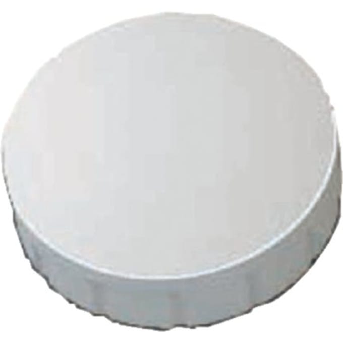 Magneet MAUL Solid 20mm 300gr wit 10 stuks