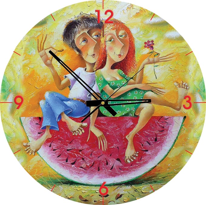Art Puzzle puzzelklok I Love You 570 stukjes legpuzzel.
