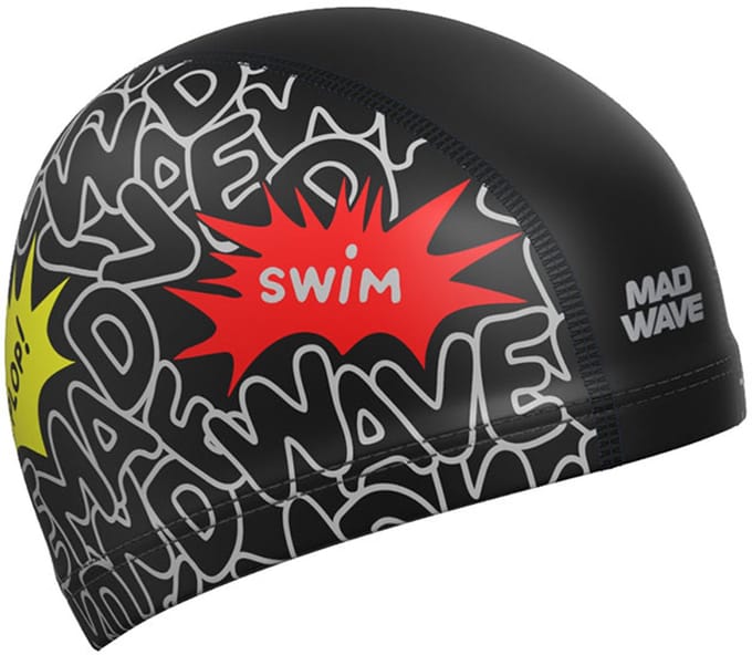Madwave Mad Swim Zwembadmuts Zwart