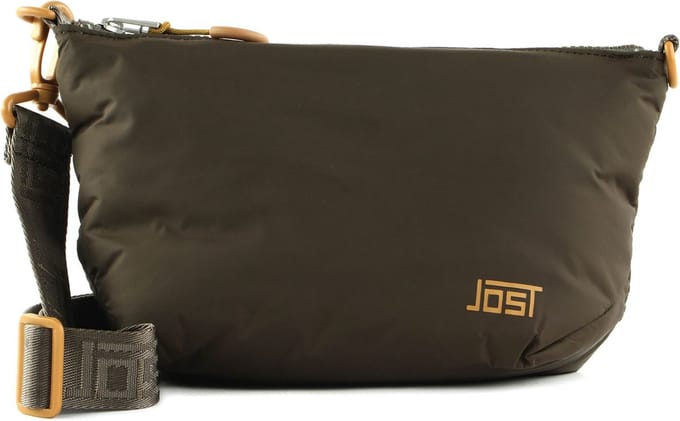 JOST Schoudertas Kemi Crossbody Bag Coffee Donkerbruin
