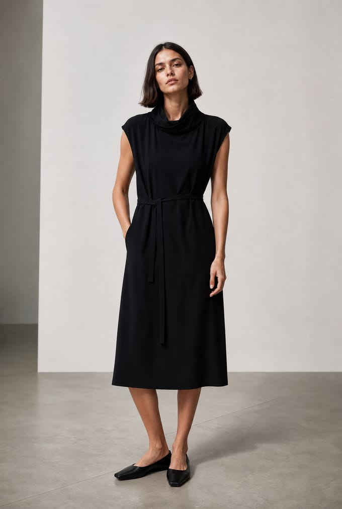 Liane dress technical jersey | Blue - Blue / S