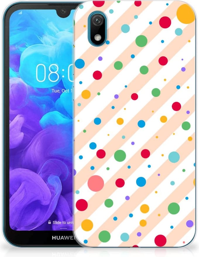 Huawei Y5 (2019) TPU bumper Dots