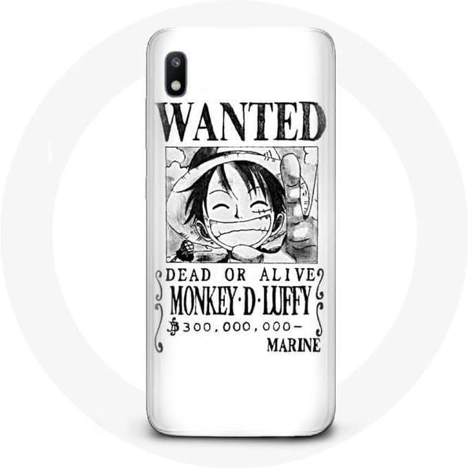 Coque - One Piece - Samsung Galaxy A10 - Souple - Manga - Blanche blanc