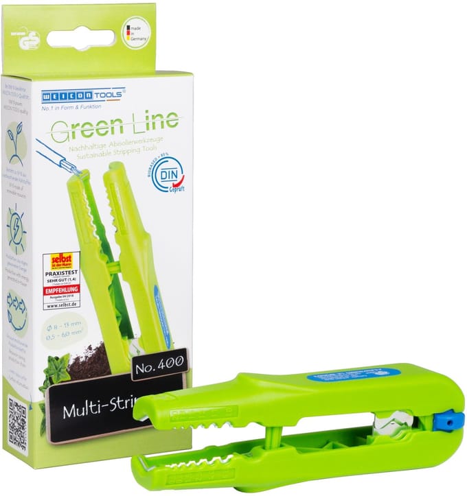 WEICON Multi-Stripper No. 400 Green Line – Striptang 0,5-6 mm² – Groen