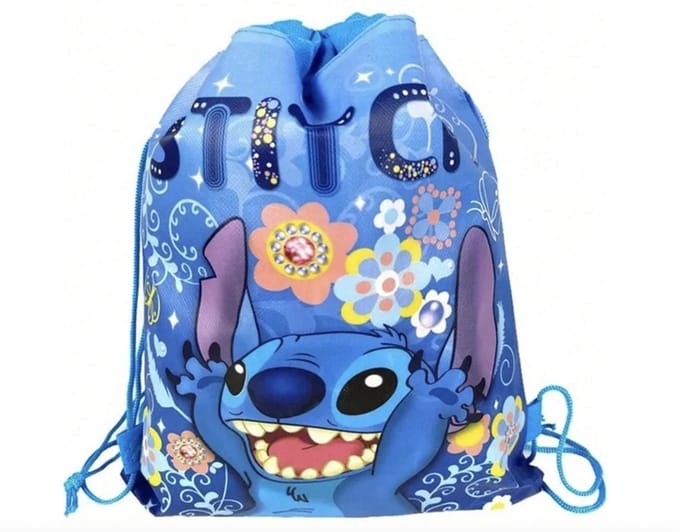 Stitch Gymtas - Zwemtas -Rugzak - Stitch - Blauw