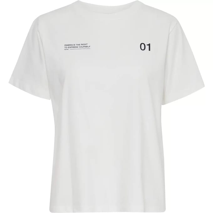 Dames-T-shirt Ichi Palmer Loose