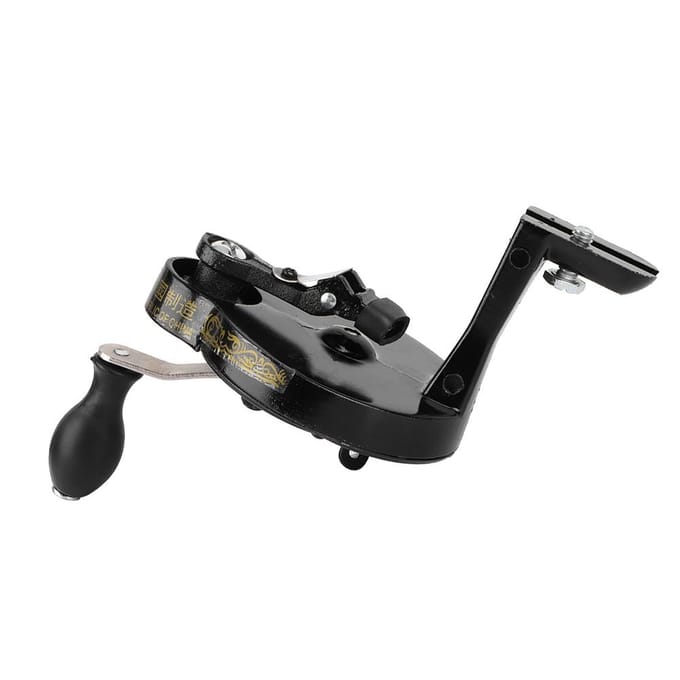 Metalen Naaimachine Handzwengel Handzwengel Handvat Accessoire voor Singer Vintage black