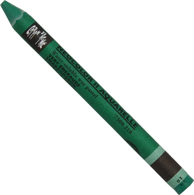 Caran d´Ache Neocolor II Aquarelkrijt |  Emerald Groen (210)