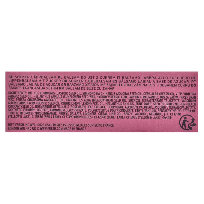 Frais, Traitement Lèvres au Sucre, Prune, 4,3 g (0,15 once) black