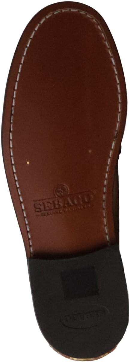 Leren damespantoffels Sebago Dan Met