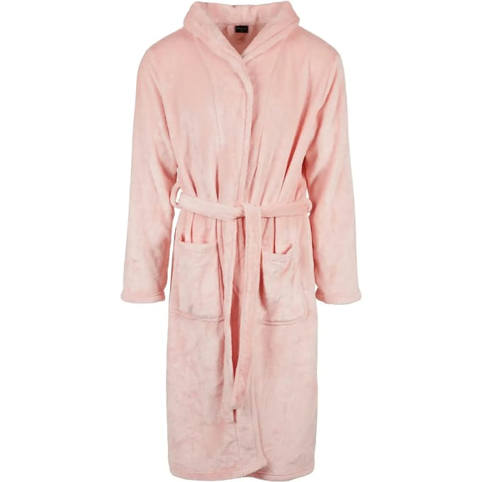 Mister Tee - Love Bathrobe Badjas - L/XL - Roségoudkleurig