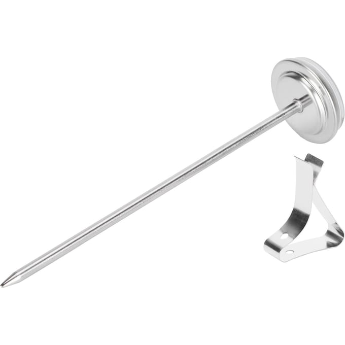 Koffiethermometer Melkopschuim Wijzerplaat Wijzer Temperatuurmeter met Haak Keukengereedschap white