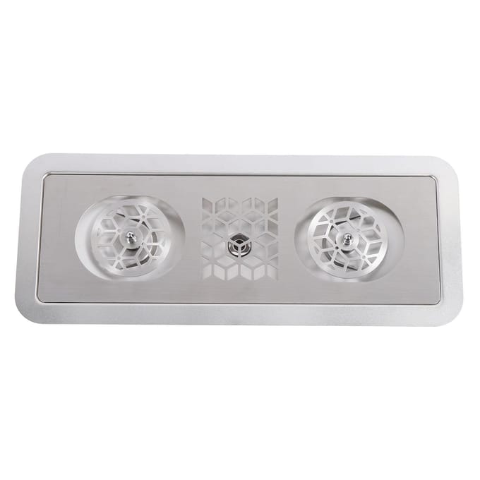 Pitcher Spoeler RVS Ingebouwd Multi-Hoek Hoge Druk Afwasbak Glazen Beker Wasmachine voor white