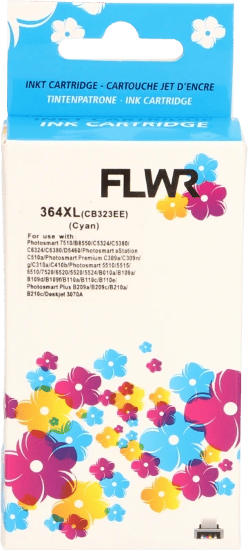 FLWR HP 364XL cyaan (Huismerk (compatible))