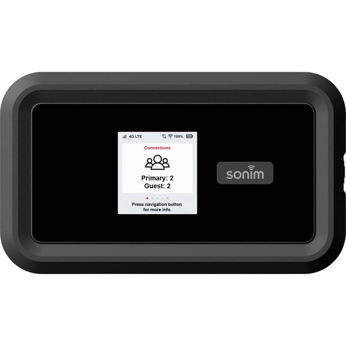 Sonim H100 4G MOBILE HOTSPOT 04.F010.373100-000 Mifi router