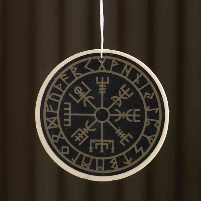 Something Different - Viking Compass Pine Air Freshener Luchtverfrisser - Multicolours