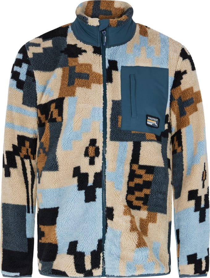 Protest Prtkeyston – Skipully Heren – Ritssluiting – High-pile fleece