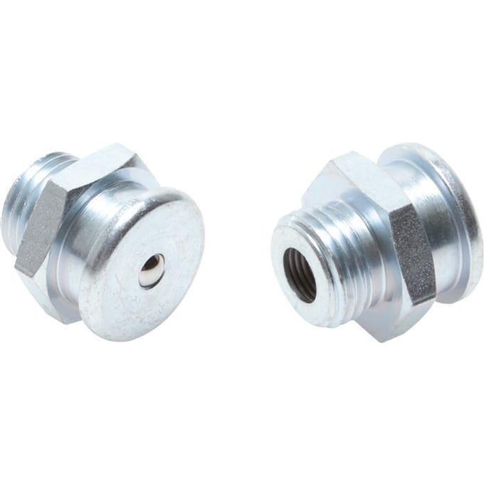 Vlak DIN 3404 Smeernippel 22mm RVS G 3/8 Inch