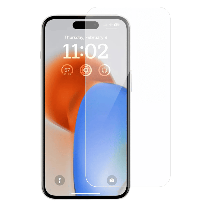 Amorus iPhone 15 Pro Screenprotector Glas  Transparant