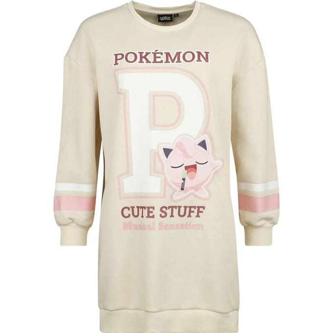 Pokémon - Gaming Sweatshirts - Jigglypuff - Cute Stuff - S - voor Vrouwen - beige