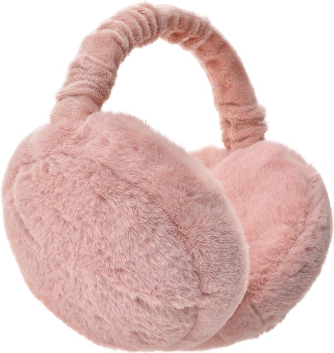 Clayre & Eef Oorwarmers one size Roze Polyester