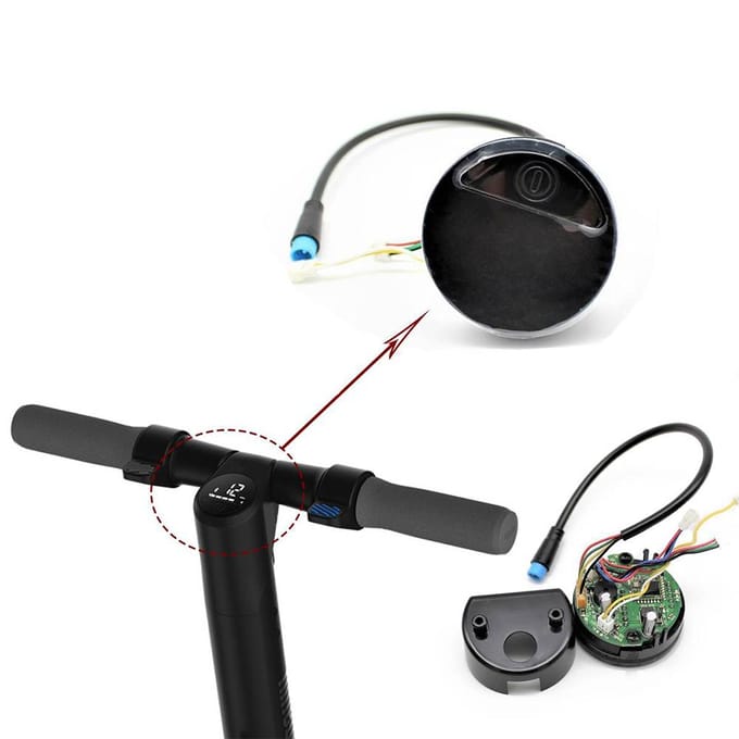 Elektrische Scooter BT Dashboard en Controller Hoofdprintplaat E-Scooter Digitaal Display Motor Controller Dashboard & Controller