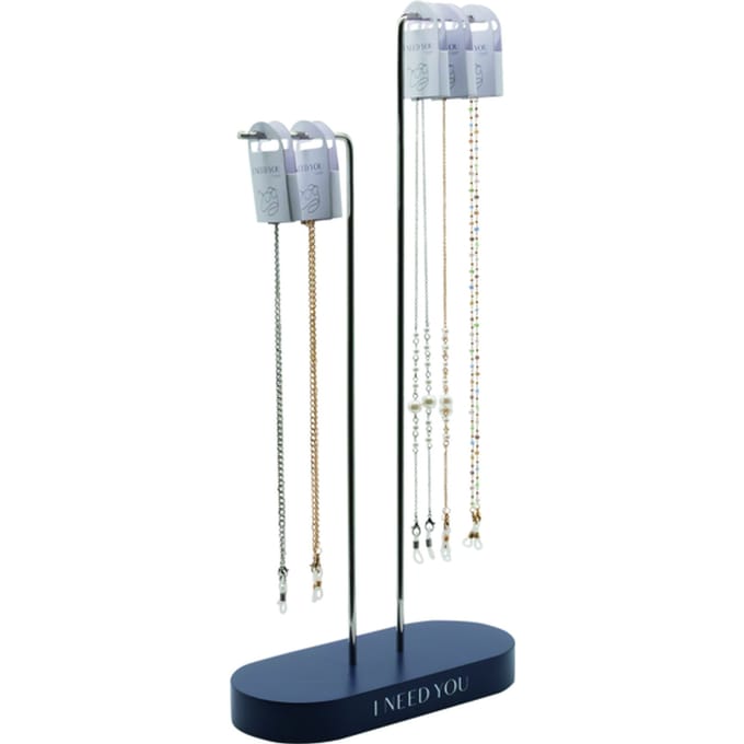 Brillenketting I Need You assorti display à 5 stuks