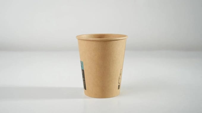 Koffiebeker Kraft bruin 8oz 240ml 1000 stuks