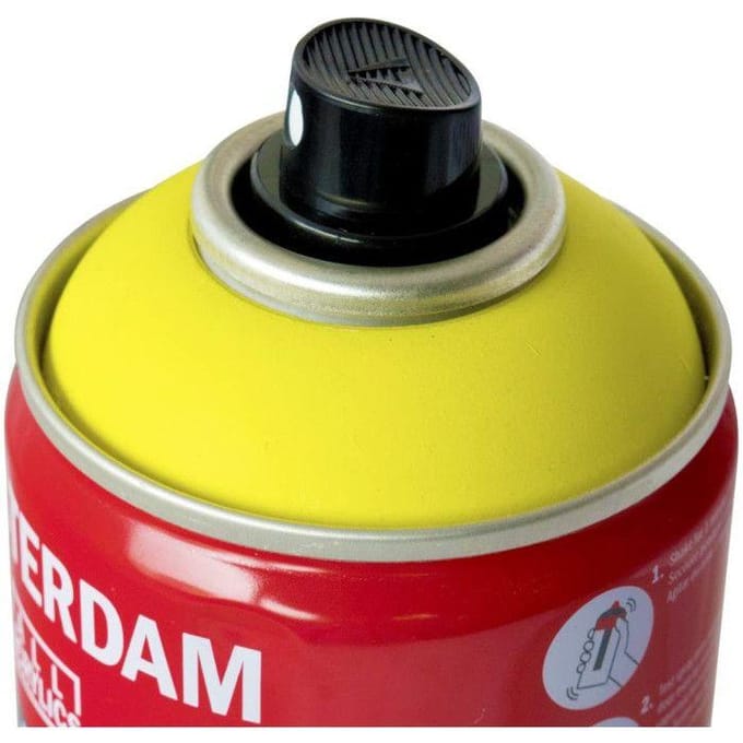 Spuitbusverf - Spraypaint - #267 - Azogeel Citroen - Amsterdam - 400ml
