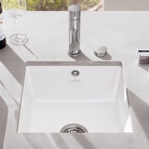 Villeroy & Boch Subway 50 SU undermount sink, drain set with eccentric actuation 332502R1