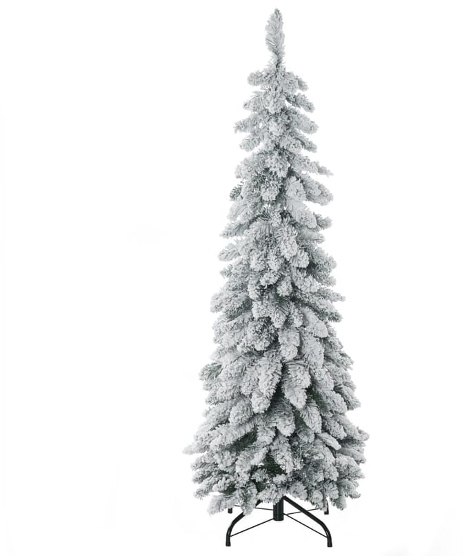 HOMCOM-Kerstboom-50x50x135cm-Kunststof-Groen