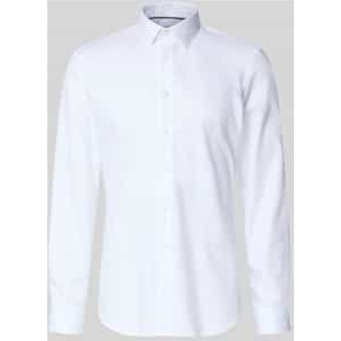 Super slim fit zakelijk hemd met kentkraag