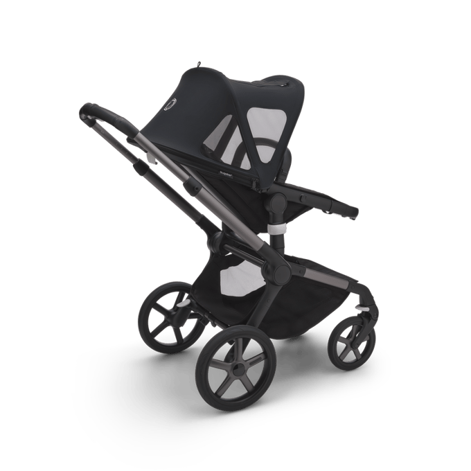 Bugaboo Fox 5 breezy zonnekap - Midnight black Midnight black