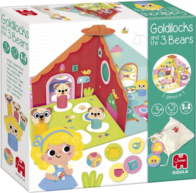 Jumbo - Goula - Goldilocks and the Three Bears - Educatief Spel