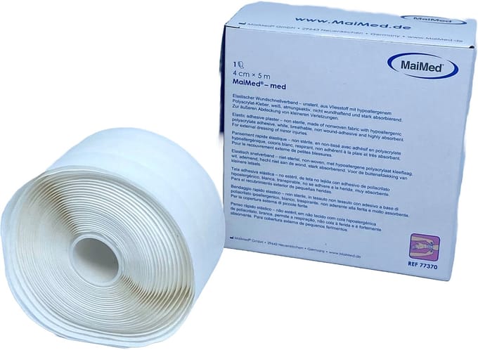 non-woven pleister op rol - 4cm x 5m - Maimed
