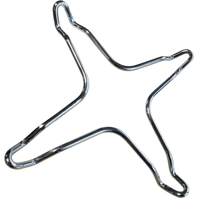 HENDI Pandrager verkleiner – universele maat – verchroomd – 255x255x25 mm