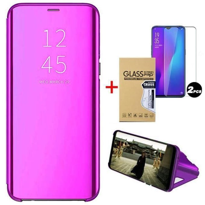 Étui - SENSBUN - Samsung Galaxy S21 Plus (5G) - Antichoc - Verre Trempé - Pourpre violet