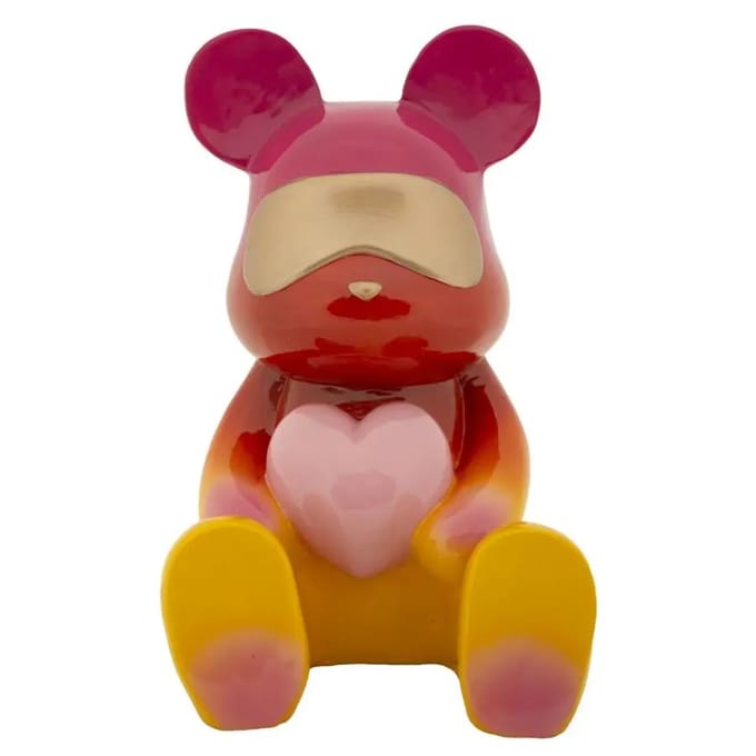 Zittend decoratief beeldje Mauro Ferretti Rainbow
