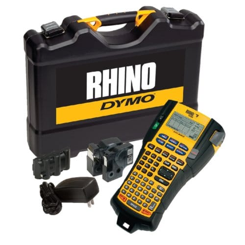 DYMO Rhino 5200 Labelprinter | Industriële labels | Draagbare, robuuste labelprinter voor professionals in laagspanning, elektro en MRO