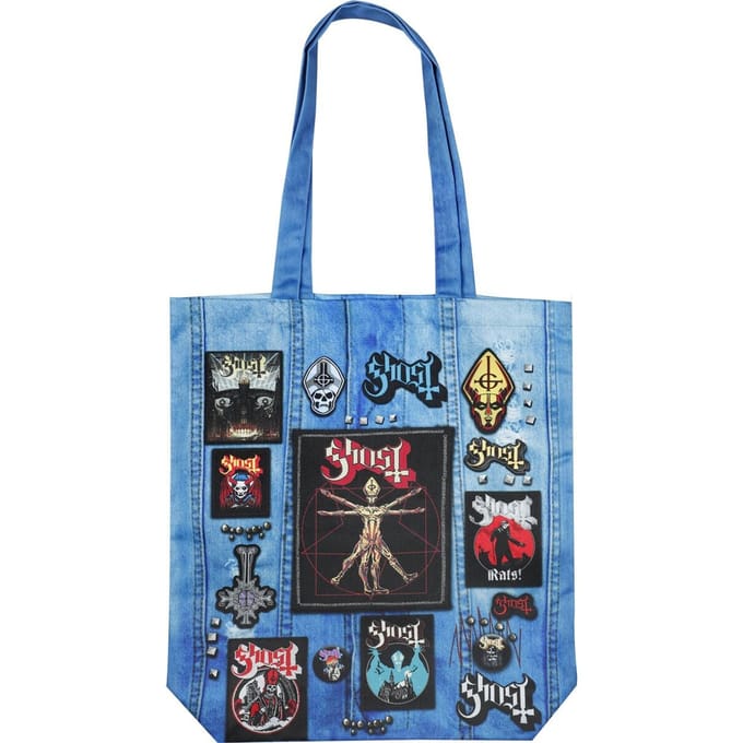 Ghost Rocksax - Ghost Logo Unisex Linnen tas - meerkleurig - Standard