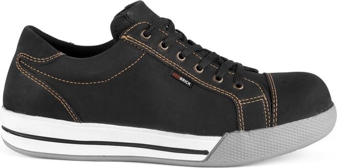 Redbrick Bronze Werkschoenen - Laag model - S3 - Maat 48 - Zwart