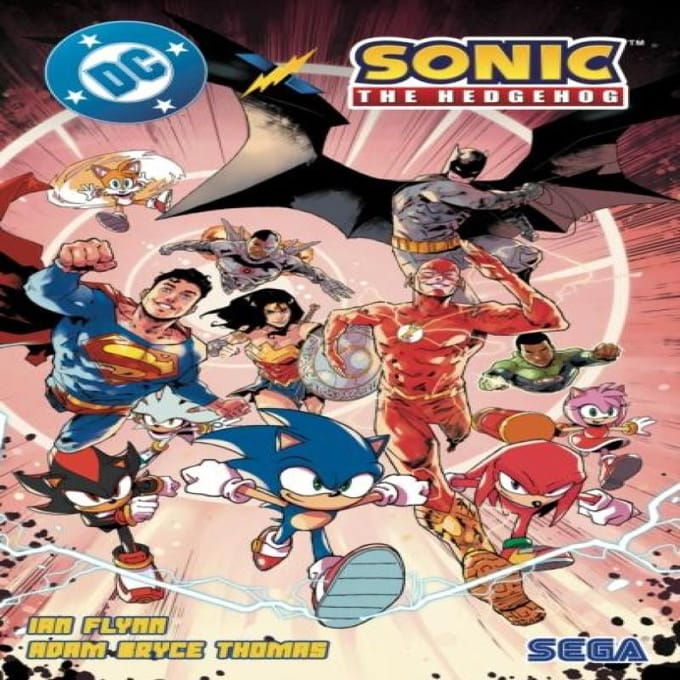 DC X SONIC THE HEDGEHOG door Adam Bryce Thomas Paperback Boek 9781799505686