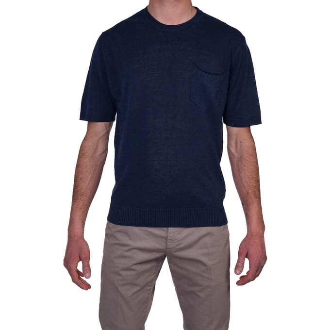 Alpha Studio - Raglan; met Boxy Pocket Fit AU-6402C 3203 BLUE