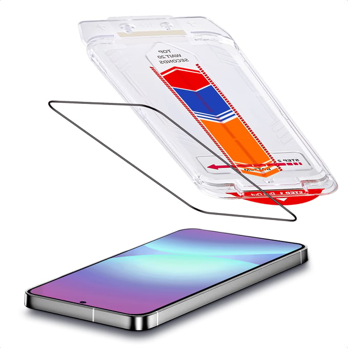 Accezz Screen Protector - Geschikt voor Samsung Galaxy A57 (5G) - Glas Screenprotector met Anti-dust Applicator