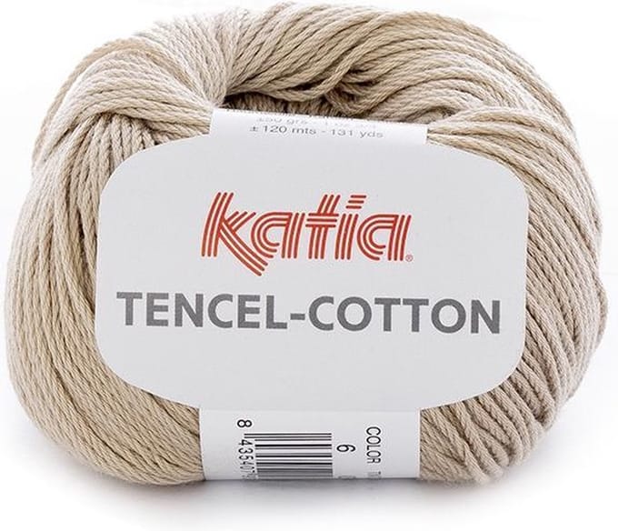Katia Tencel-Cotton - 06 beige - Lyocell/Katoen Garen