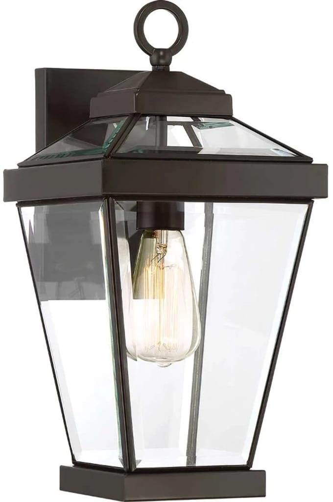 Quoizel LED Wand Buitenlamp Ravine | 1X E27 Max 60W | IP44 | Dimbaar | Western Bronze