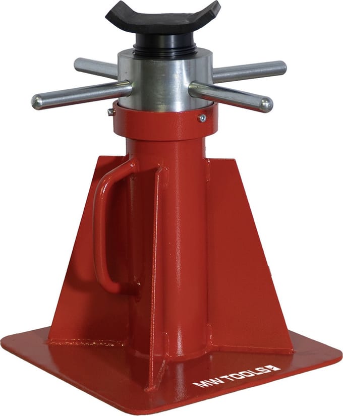 Professionele zware assteun 20T - schroefmodel - laag MW Tools CAGS20TS