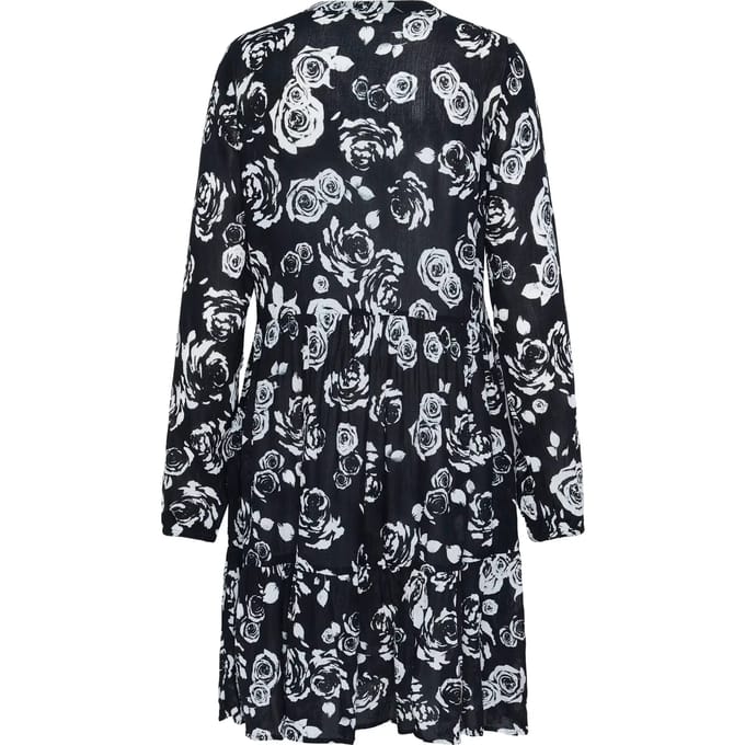 Jurk KAevity Jurk Regular fit black white