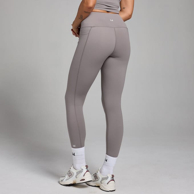 MP Active legging met zakken voor dames - Lichtgrijs - L